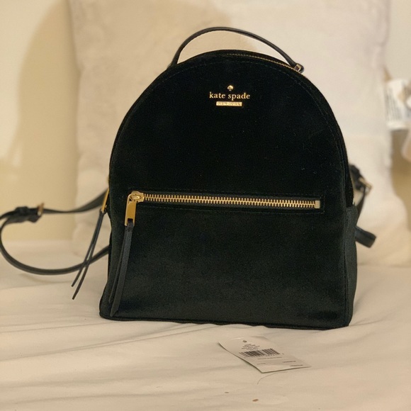 kate spade Handbags - NWT kate spade dawn place velvet sammi backpack